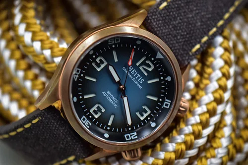 Bronze Okeanos Blue Ombre Dial LE
