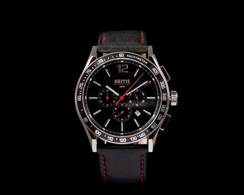 Heitis Chronograph Black Dial