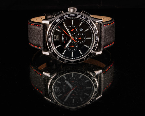Heitis Chronograph Black Dial thumbnail 3