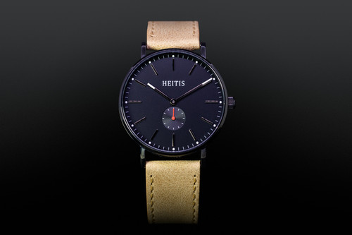 Heitis Classic PVD Black Case - Black Dial thumbnail 2