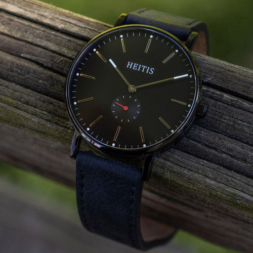 Heitis Classic PVD Black Case - Black Dial thumbnail 3