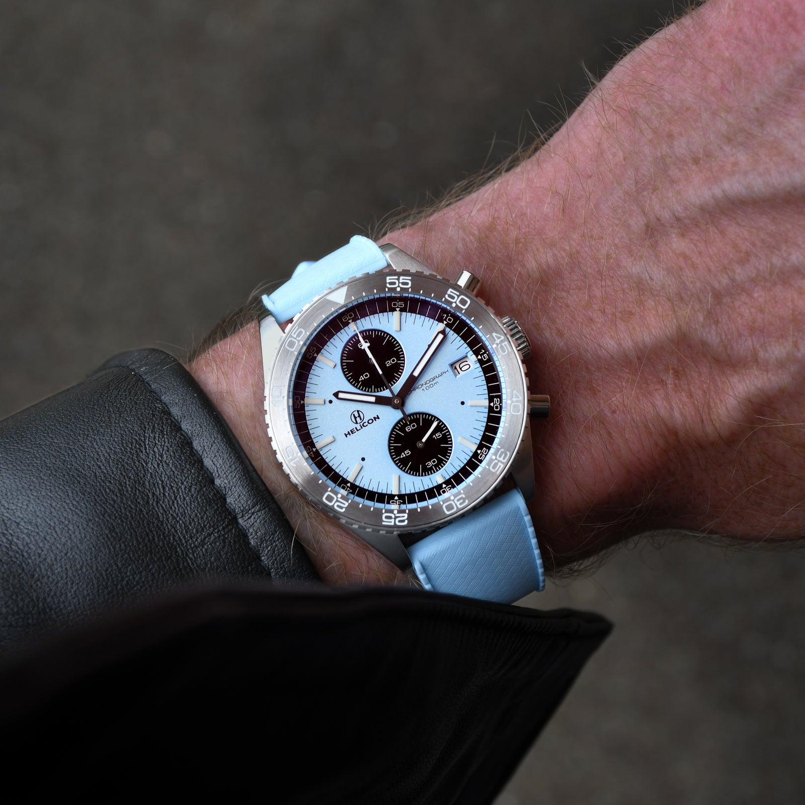 Helicon Professional Chronograph - Stratos Light Blue thumbnail 6