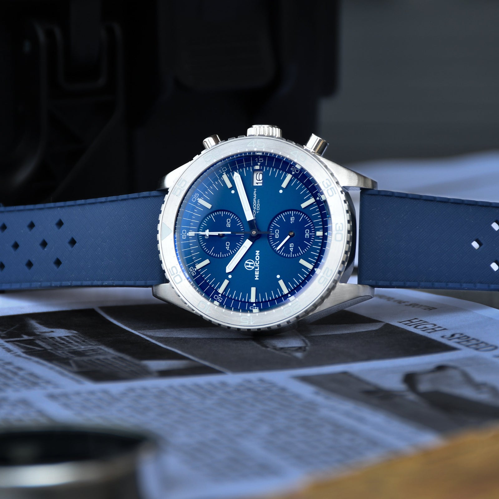 Helicon Professional Chronograph - Tropopause Blue thumbnail 7