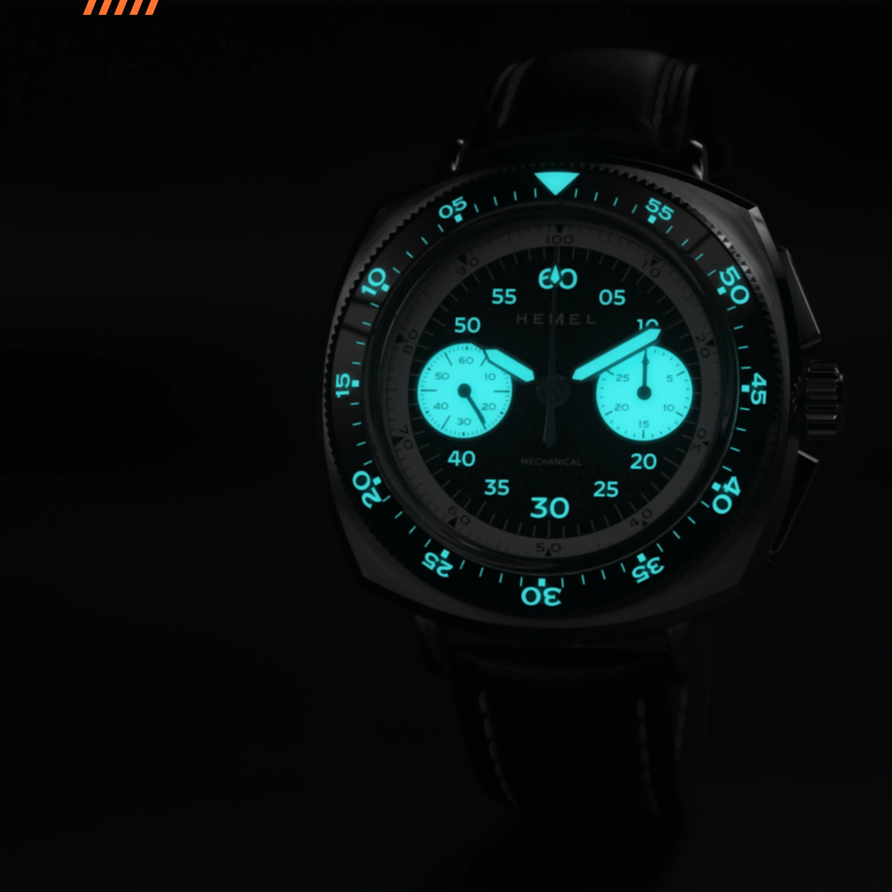 Sky Racer / Hand Winding Mechanical / Midnight Black thumbnail 2