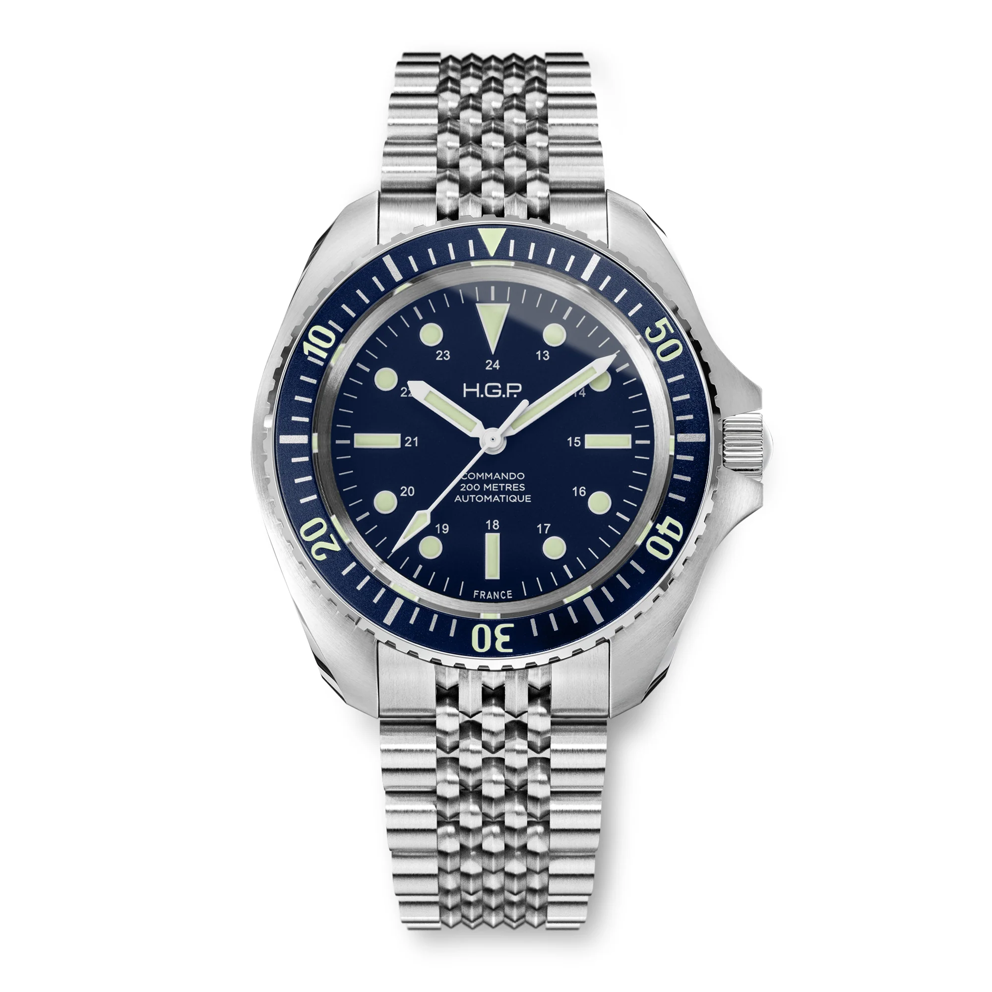 Diver 200M Automatic Commando Diving Watch - Blue thumbnail 2