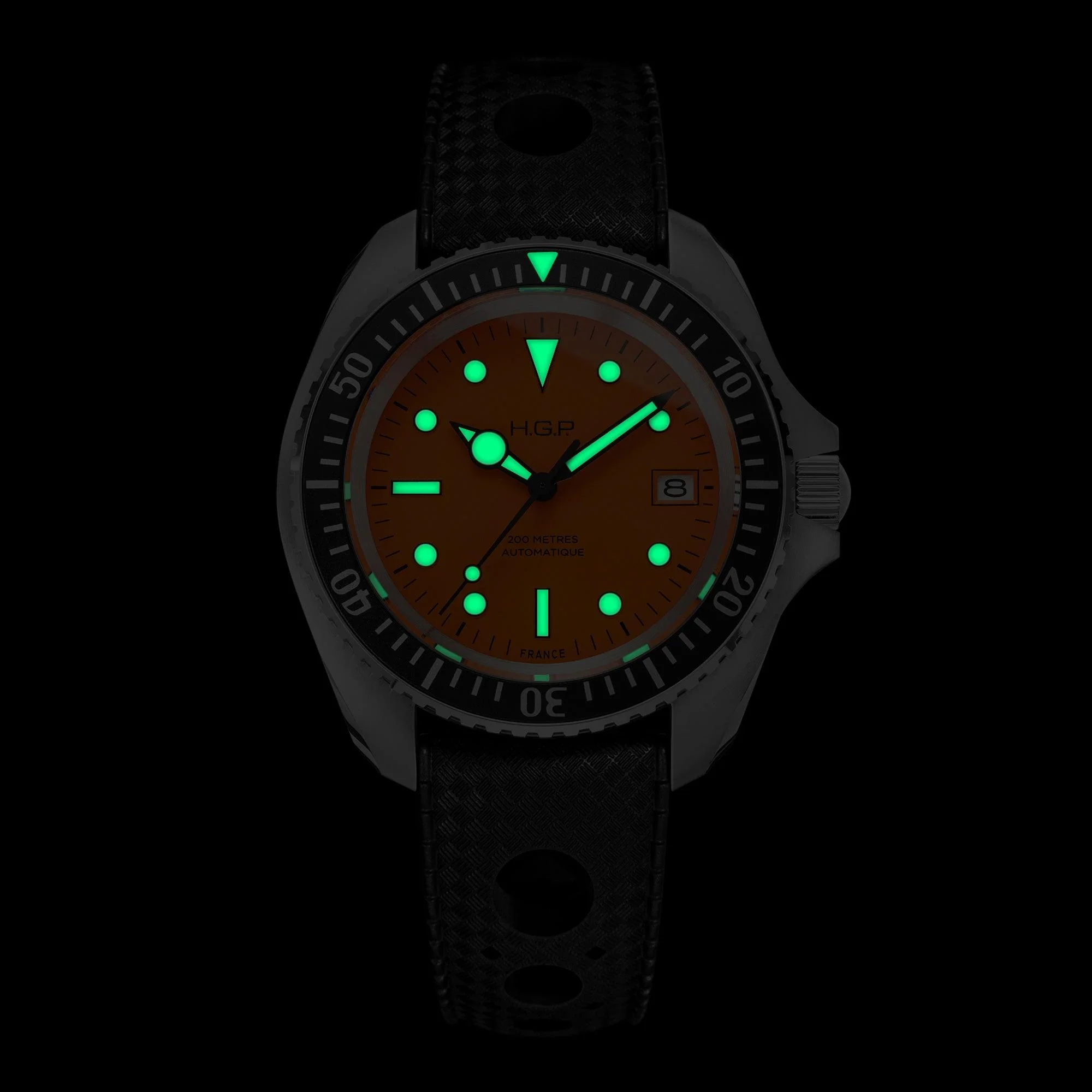 Diver 200M Automatic Diving Watch - Orange thumbnail 3