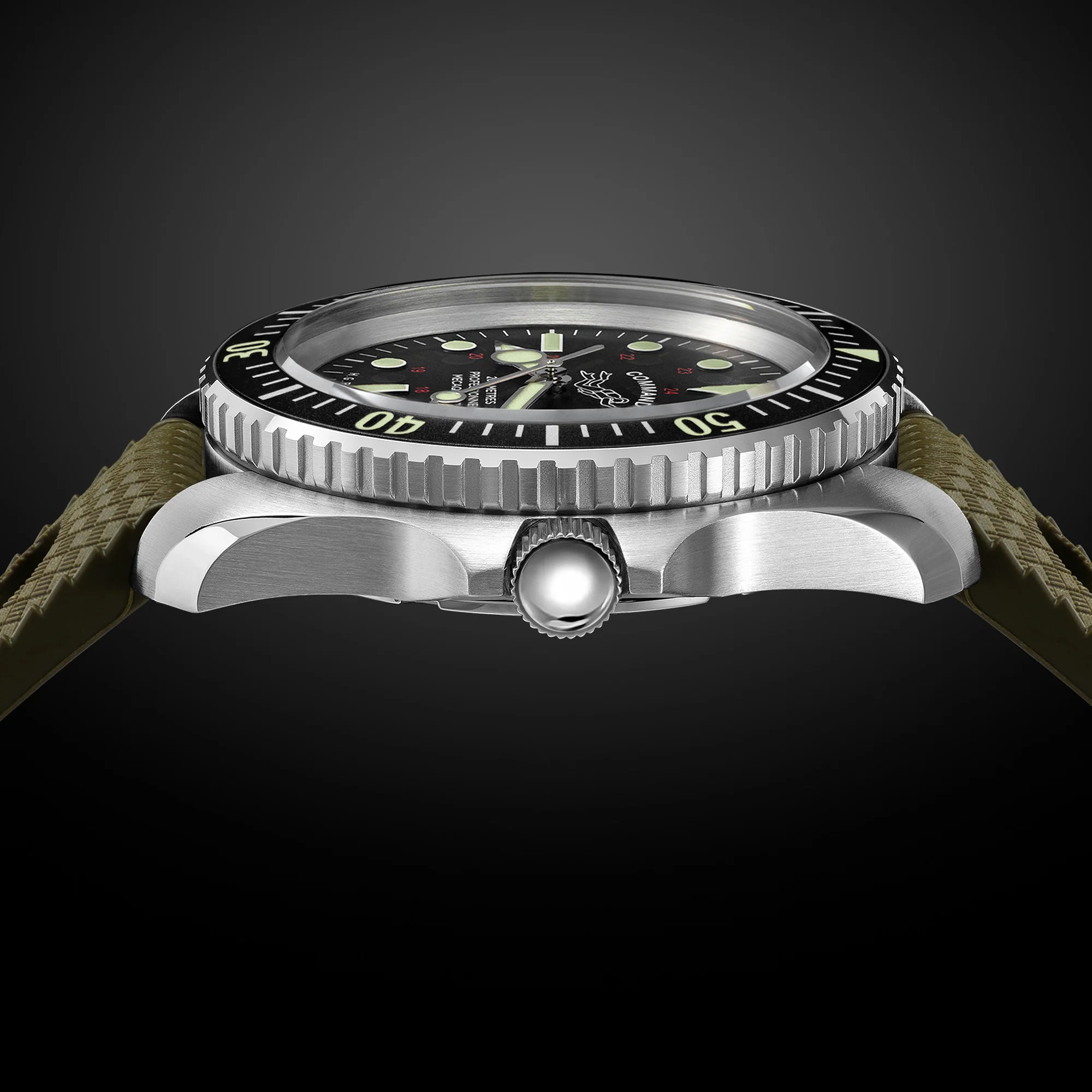 Diver 200M Mecaquartz Commando Diving Watch thumbnail 4