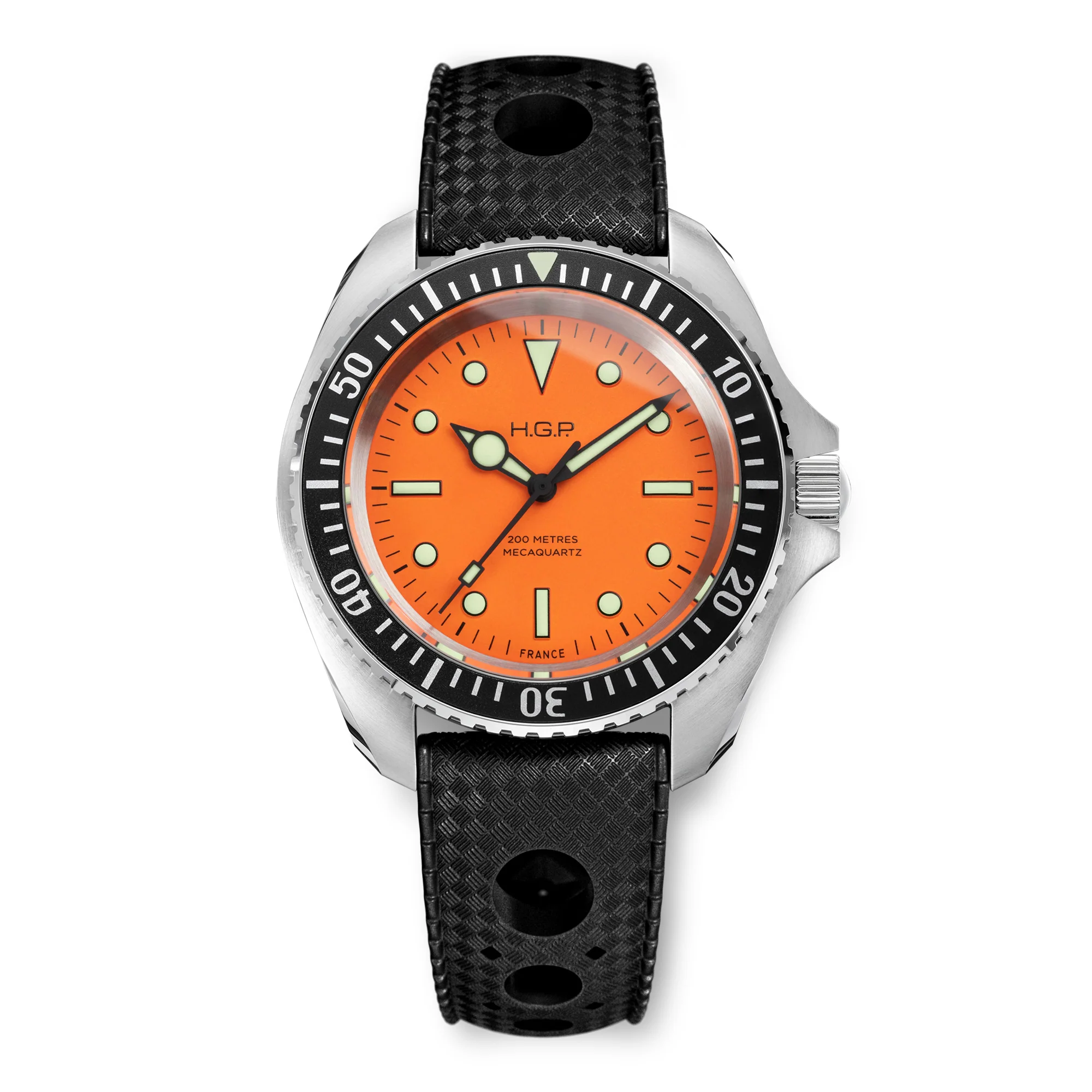 Diver 200M Mecaquartz Diving Watch - Orange thumbnail 2