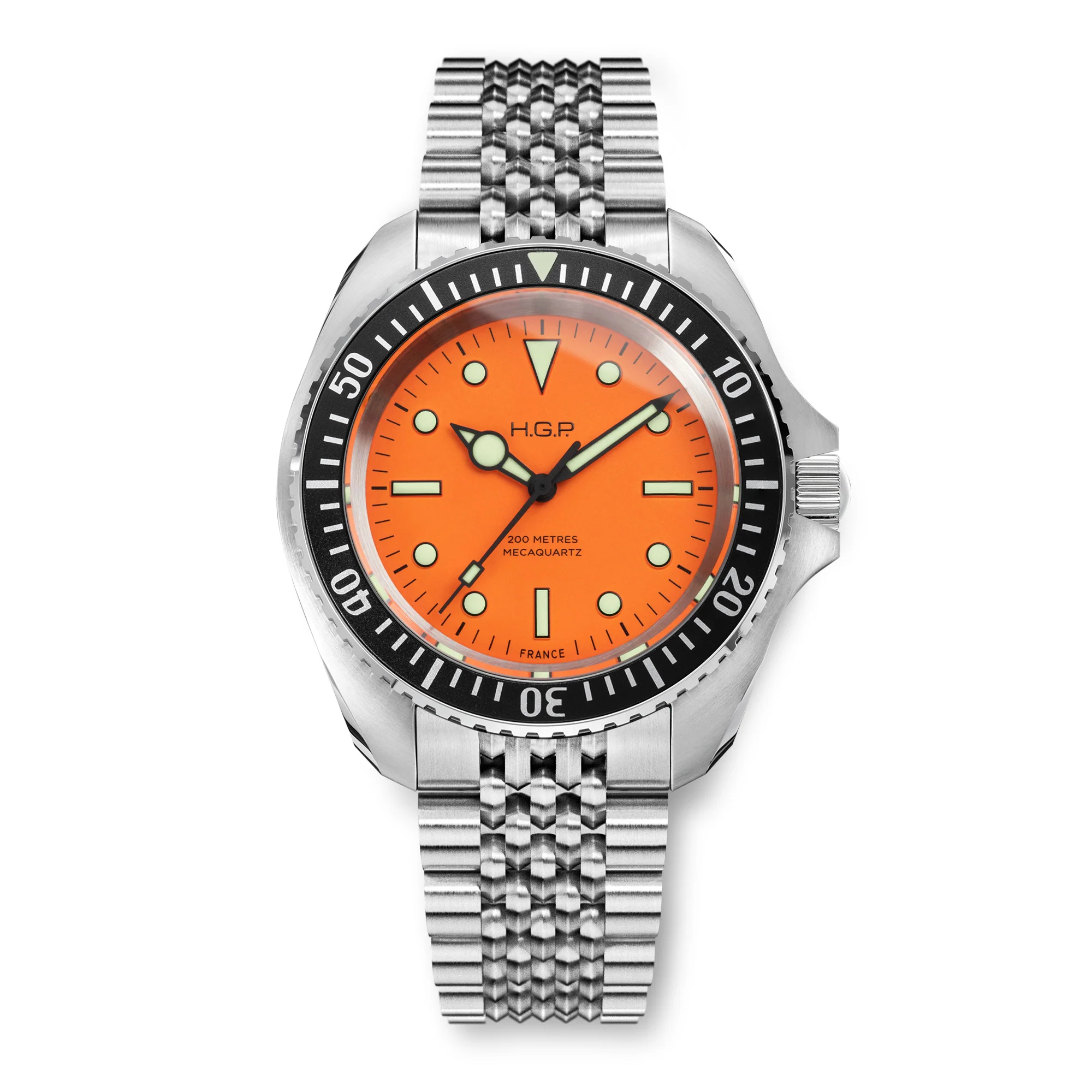Diver 200M Mecaquartz Diving Watch - Orange thumbnail 3