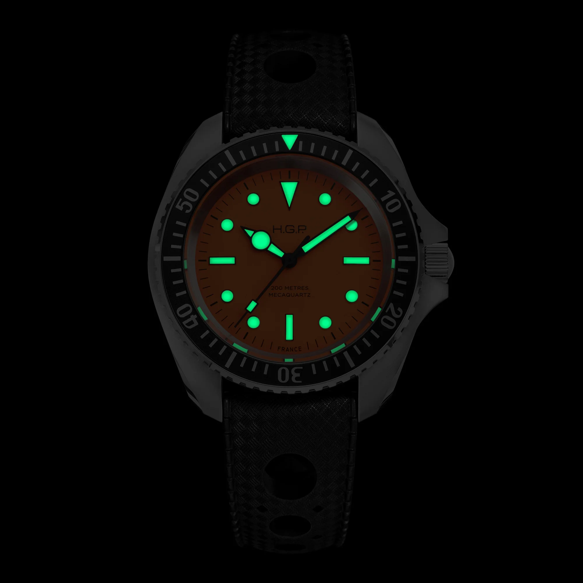 Diver 200M Mecaquartz Diving Watch - Orange thumbnail 4