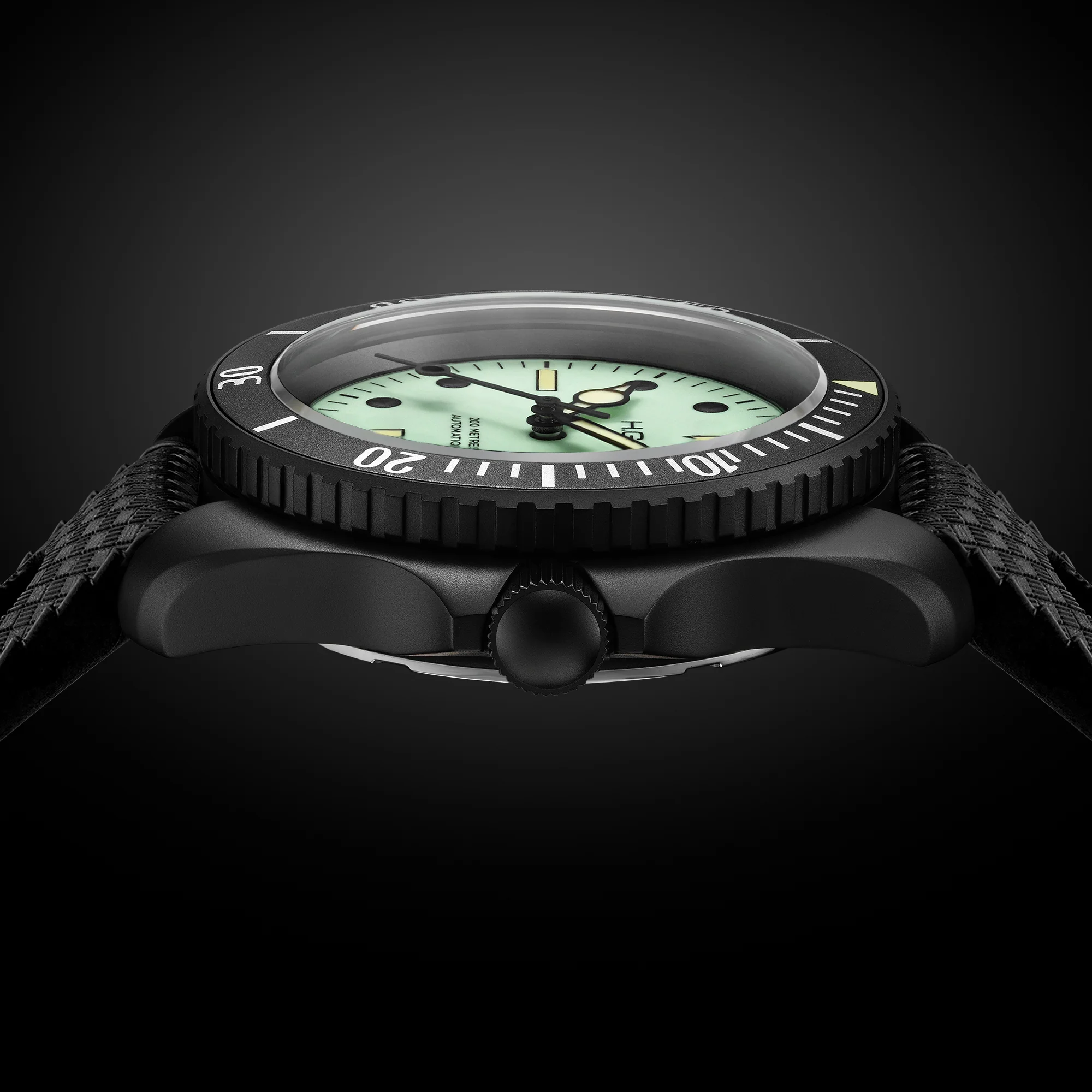 Night Diver 200M Automatic Full-Lume & Black PVD Diving Watch thumbnail 4