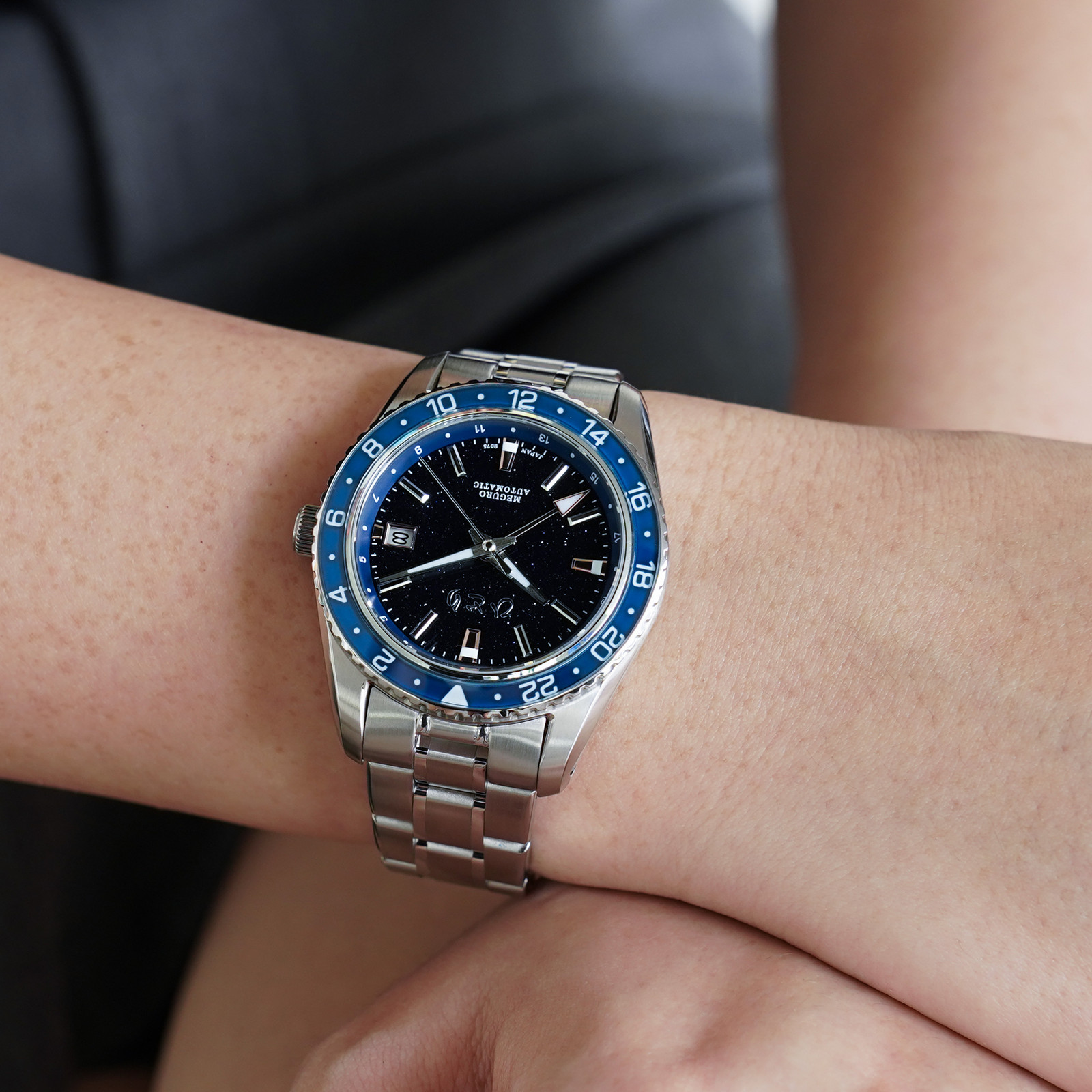 Meguro GMT Hoshizora Aventurine 銀冠 Silver Crown thumbnail 2
