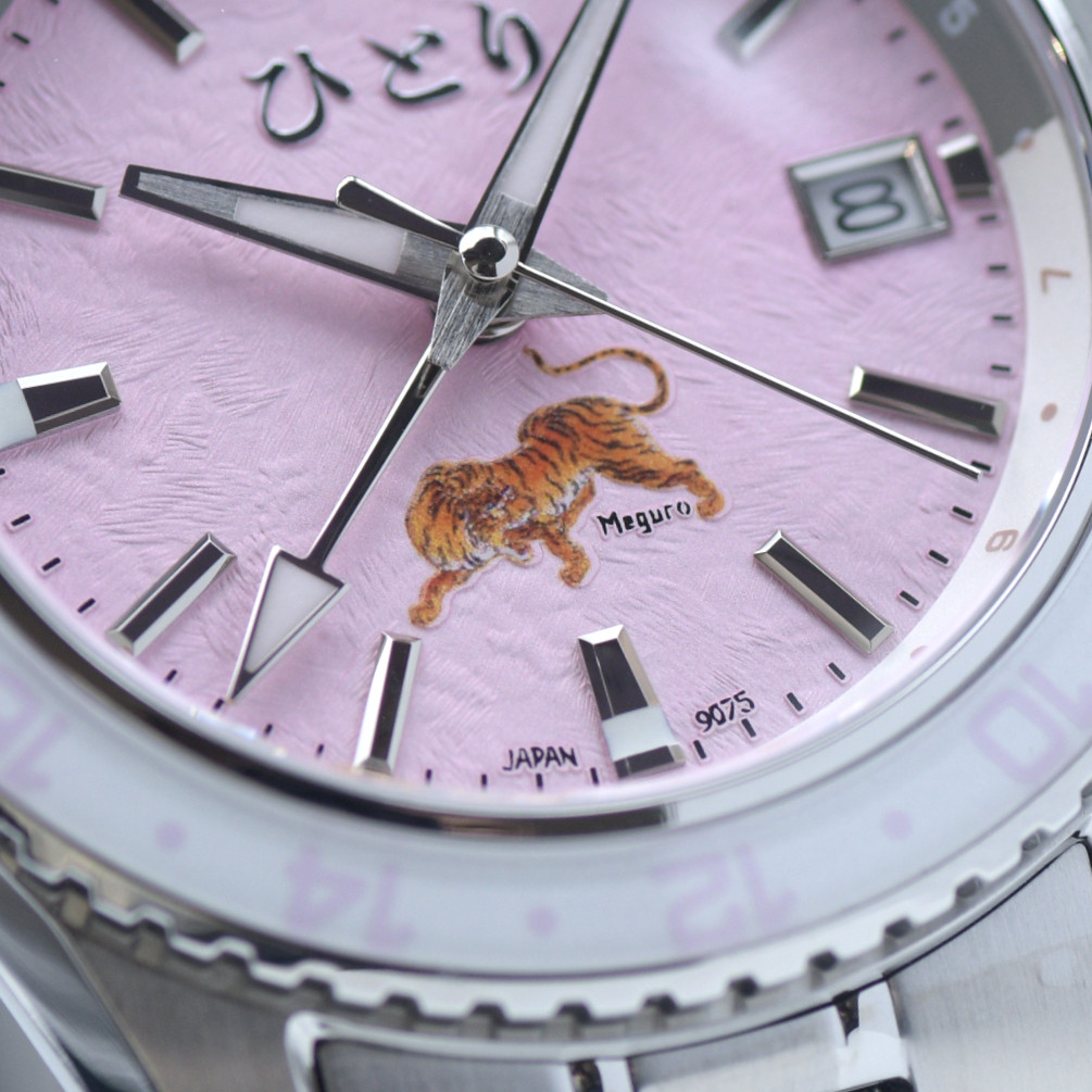 Meguro GMT Tora Blossom Pink - Ltd Ed 60 pcs thumbnail 3