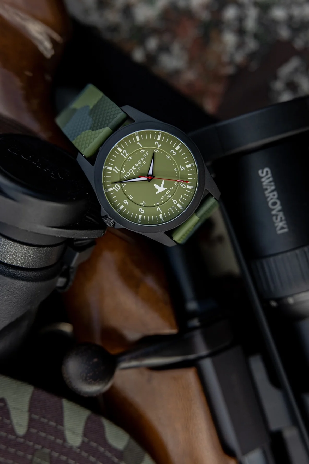 Field Watch Black PVD - Olive Dial thumbnail 2