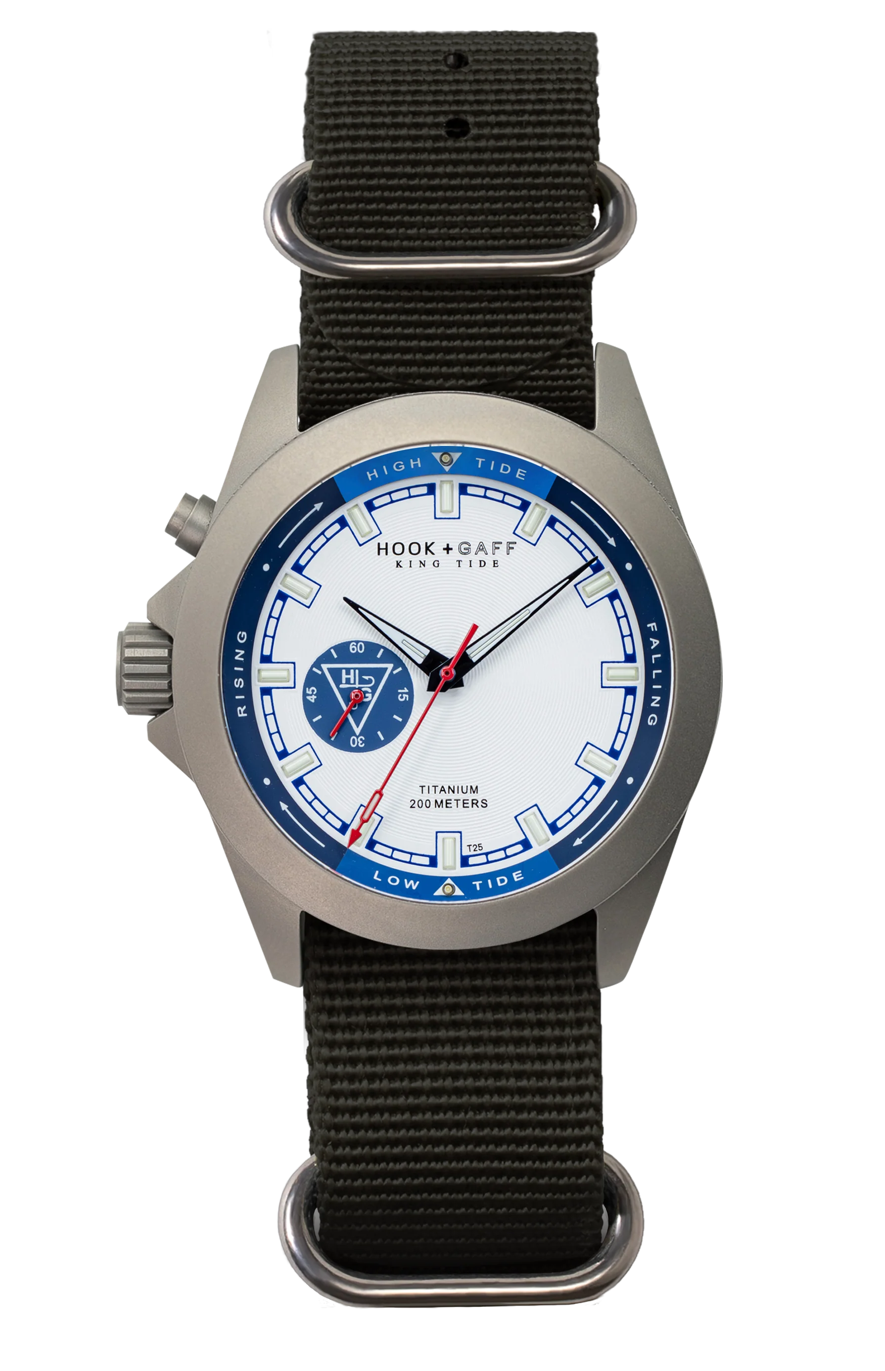 King Tide Watch - White and Blue Dial thumbnail 4