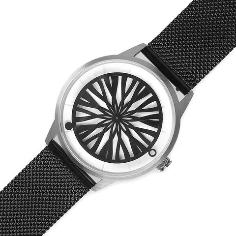 Black Milanese Mesh