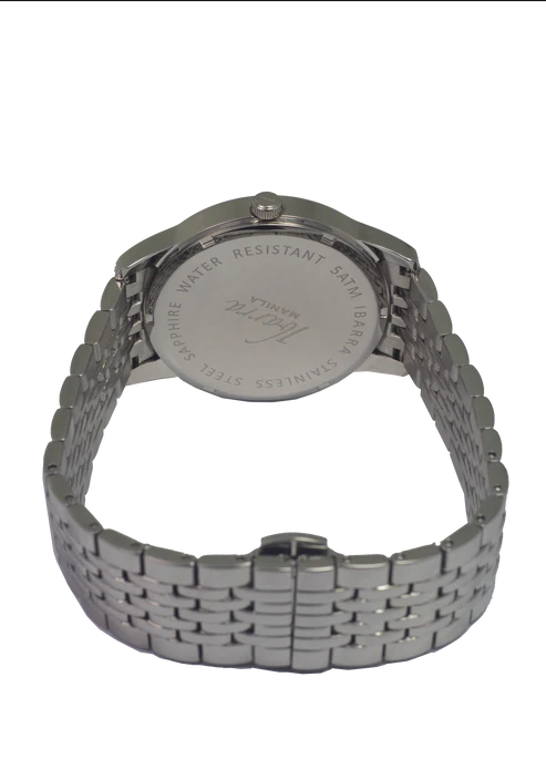 RIZAL 39MM QUARTZ STEEL WATCH (SILVER DIAL) thumbnail 2