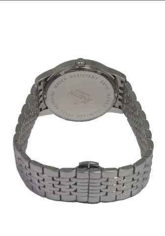RIZAL 39MM QUARTZ STEEL WATCH (SILVER DIAL)