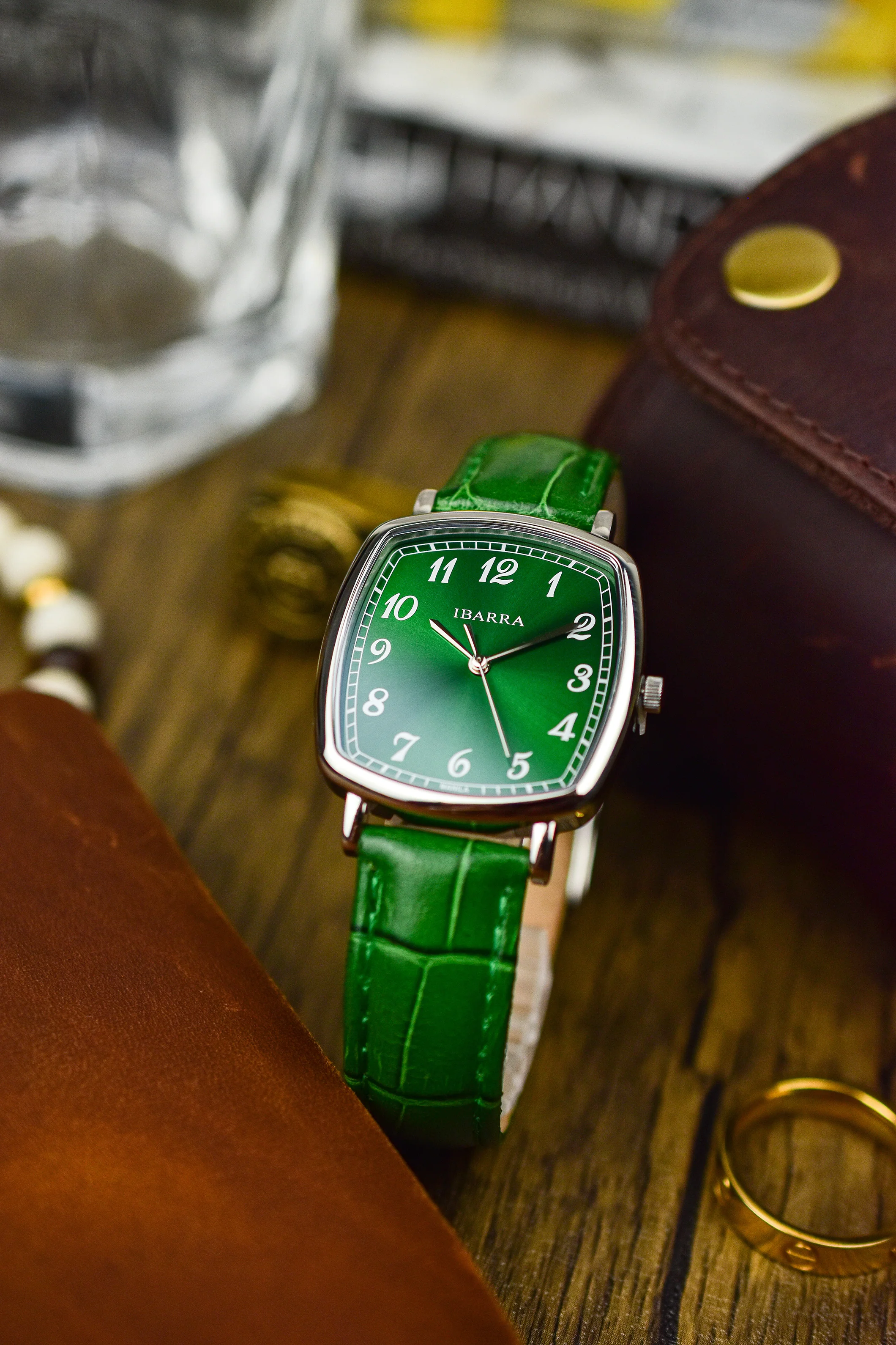 Trofeo 1898 Quartz (Green Enamel Dial) thumbnail 4
