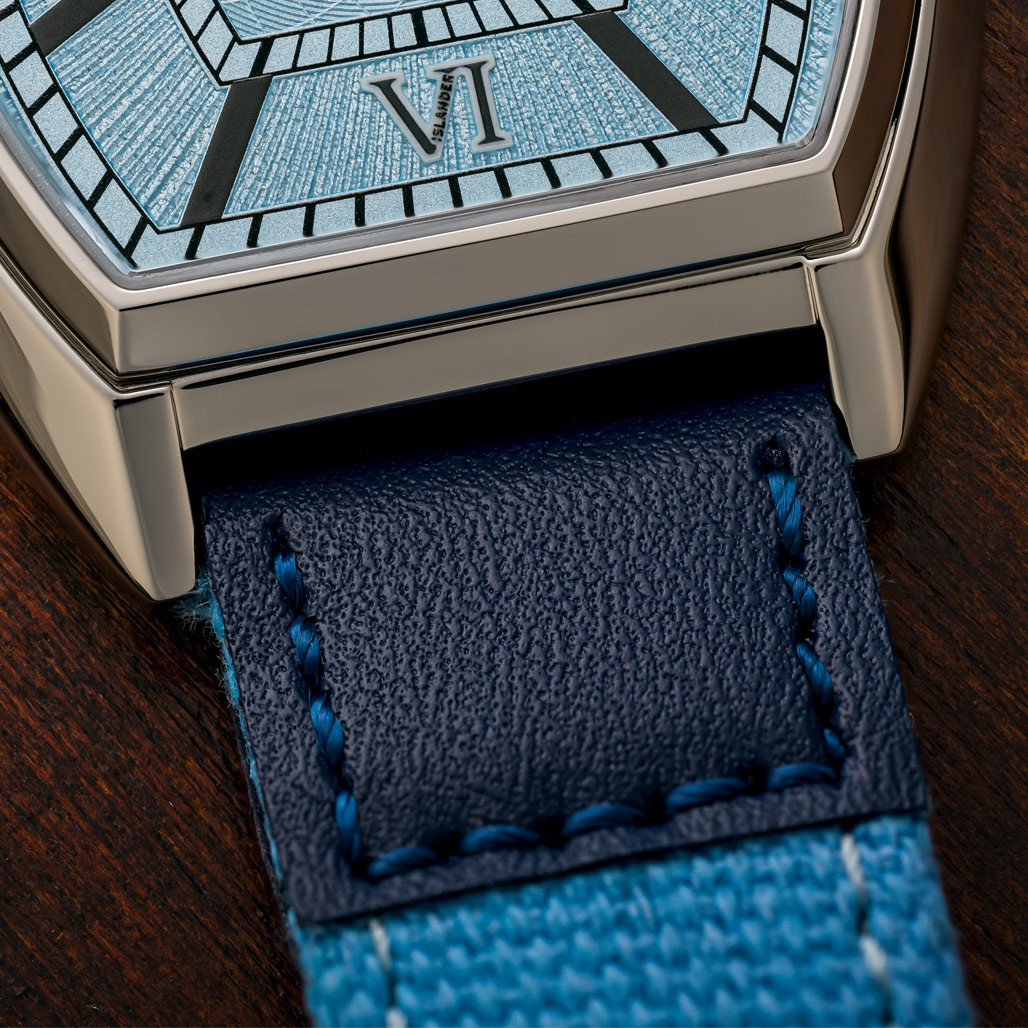 Islander Astoria Automatic Dress Watch with Pale Blue Dial #ISL-263 thumbnail 4