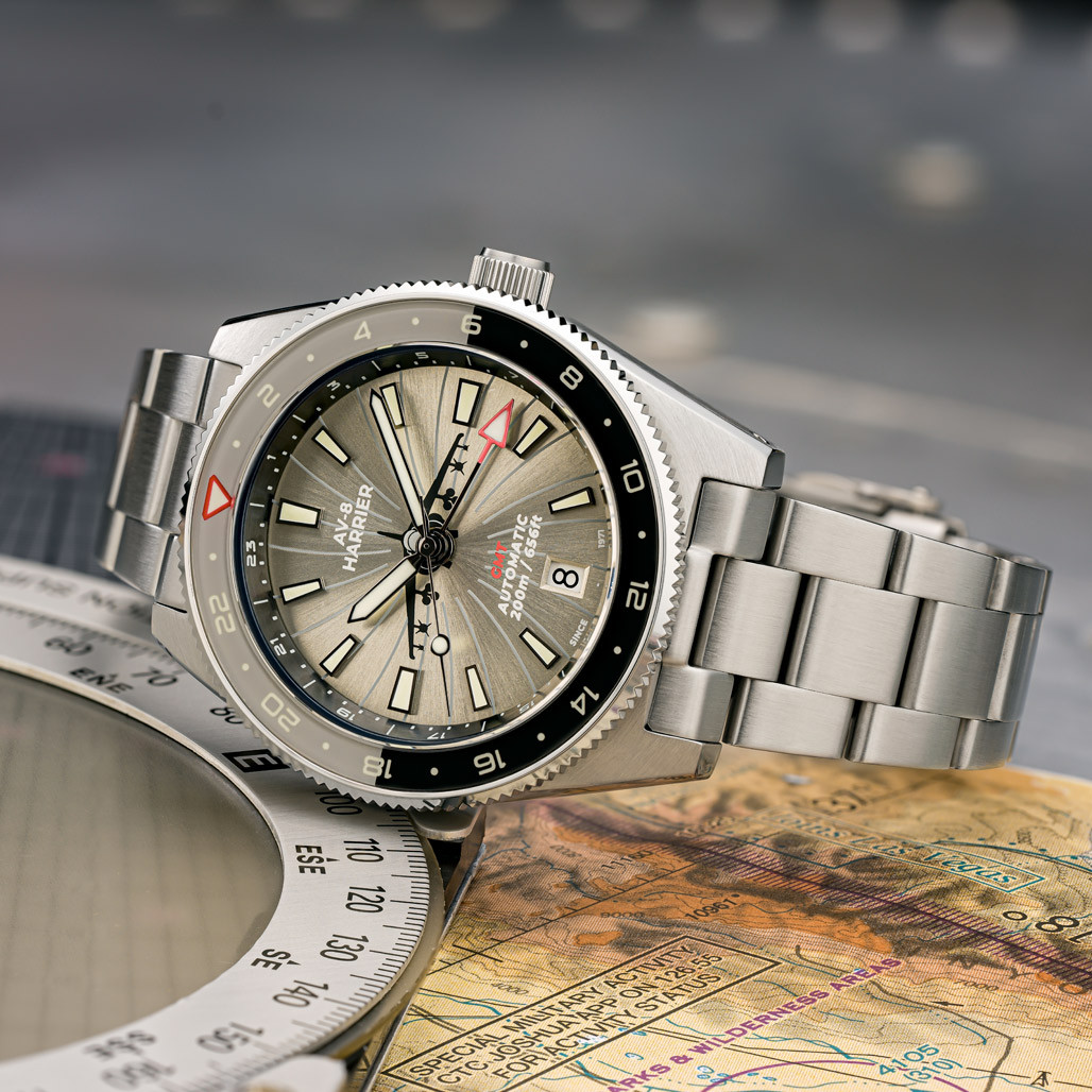 Islander AV-8 Harrier Commemorative Limited Edition Watch #ISL-265 thumbnail 2