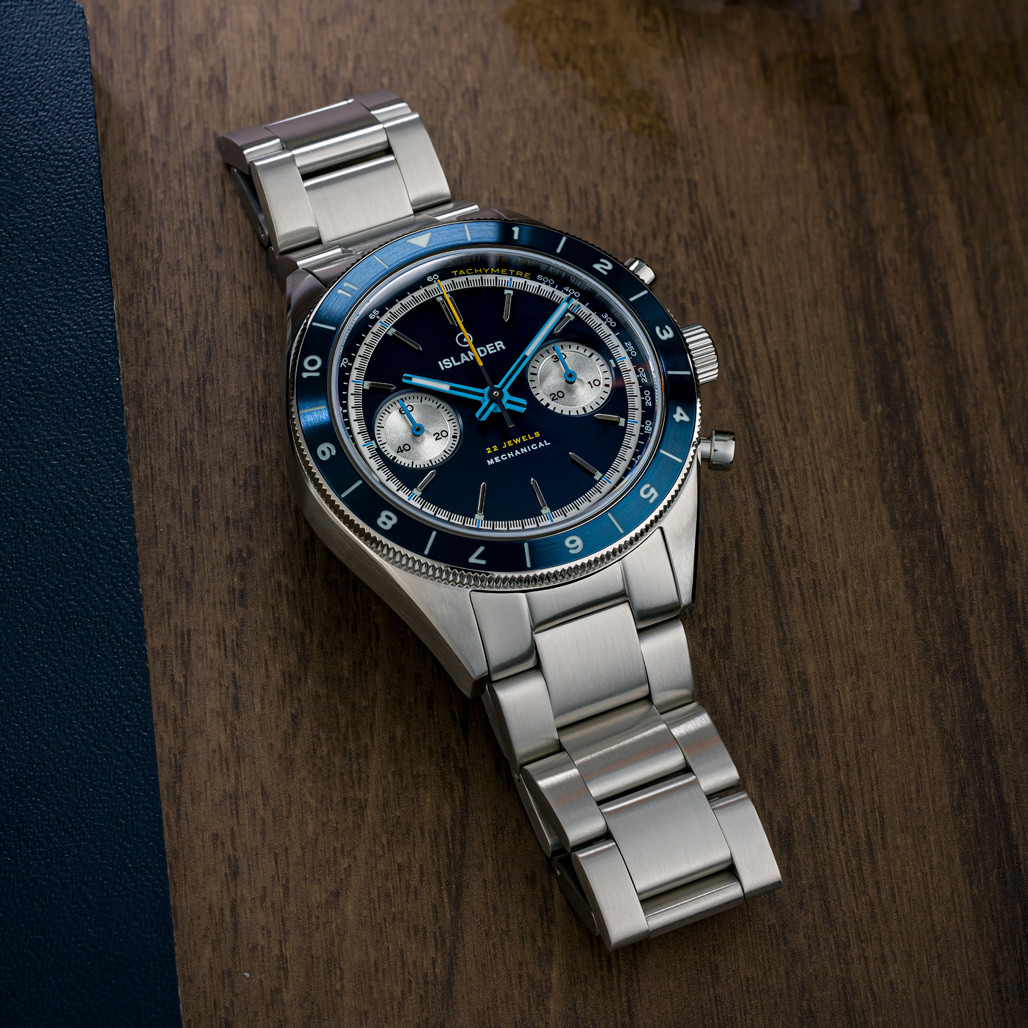 Islander Bridgehampton Racing Chronograph with Deep Blue Dial #ISL-236 thumbnail 2