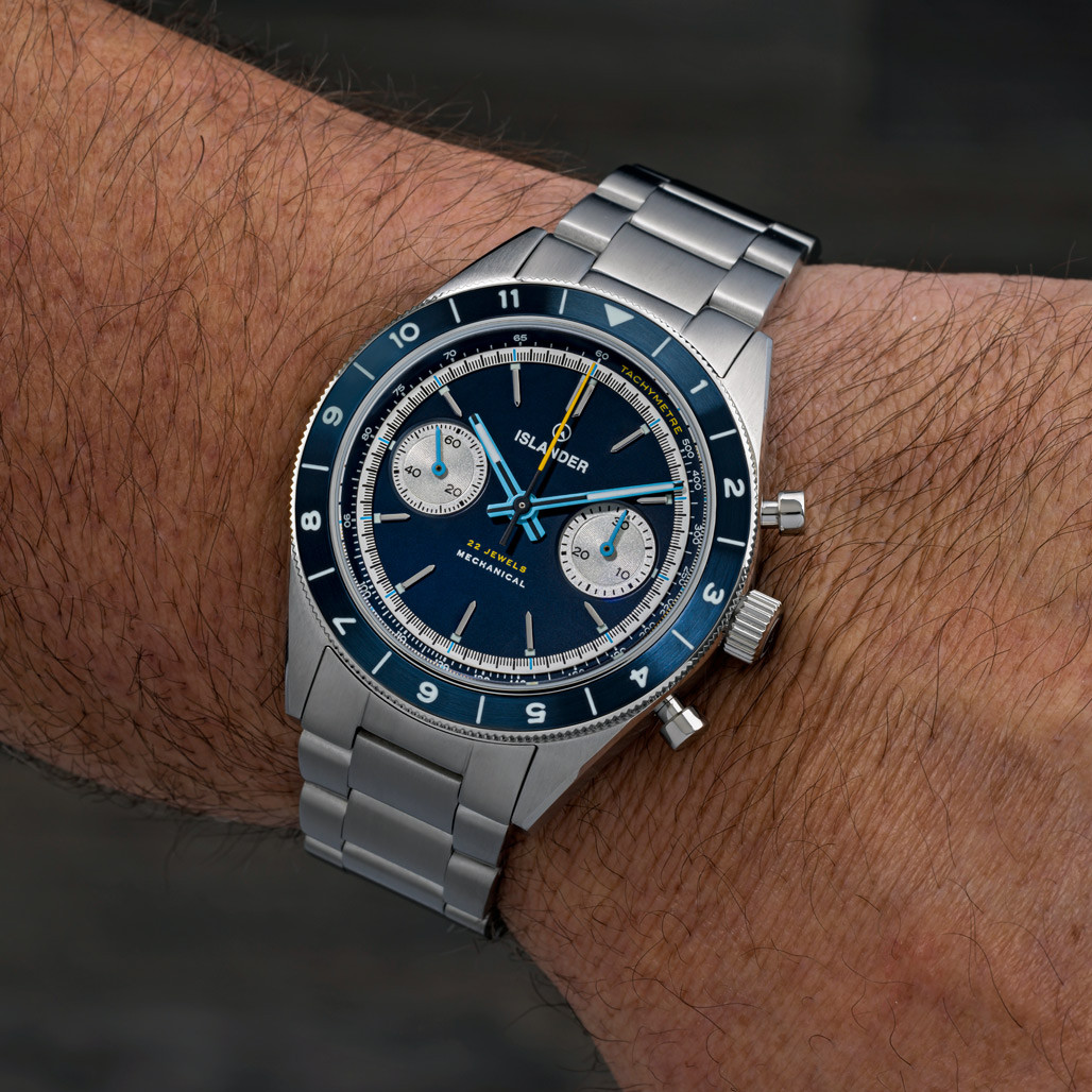 Islander Bridgehampton Racing Chronograph with Deep Blue Dial #ISL-236 thumbnail 3