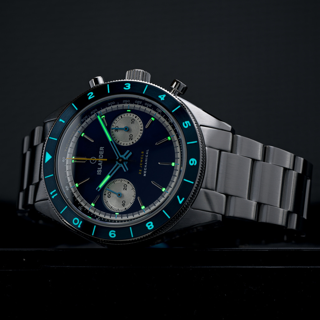 Islander Bridgehampton Racing Chronograph with Deep Blue Dial #ISL-236 thumbnail 4