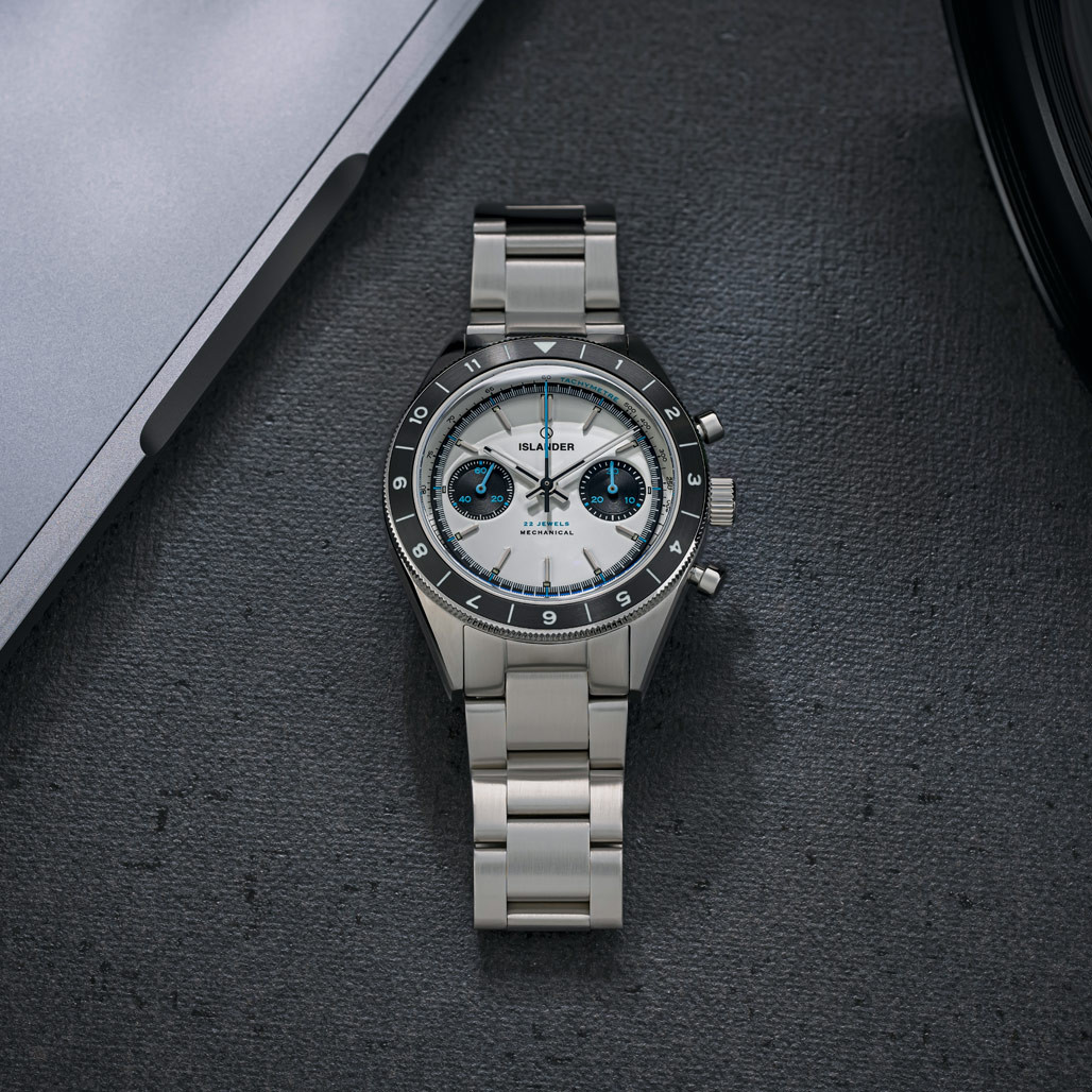 Islander Bridgehampton Racing Chronograph with Pure White Dial #ISL-235 thumbnail 2
