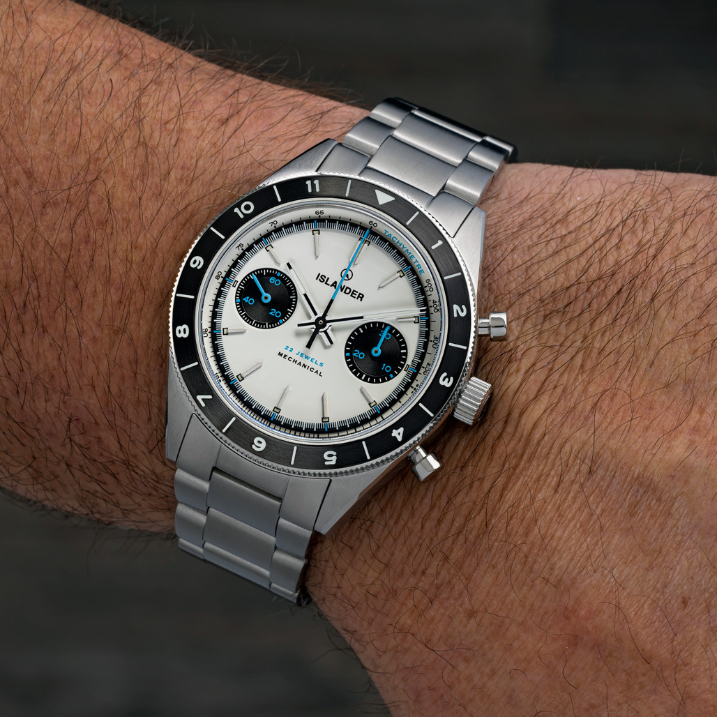 Islander Bridgehampton Racing Chronograph with Pure White Dial #ISL-235 thumbnail 3