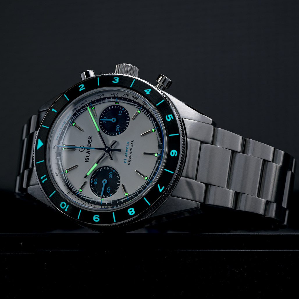 Islander Bridgehampton Racing Chronograph with Pure White Dial #ISL-235 thumbnail 4