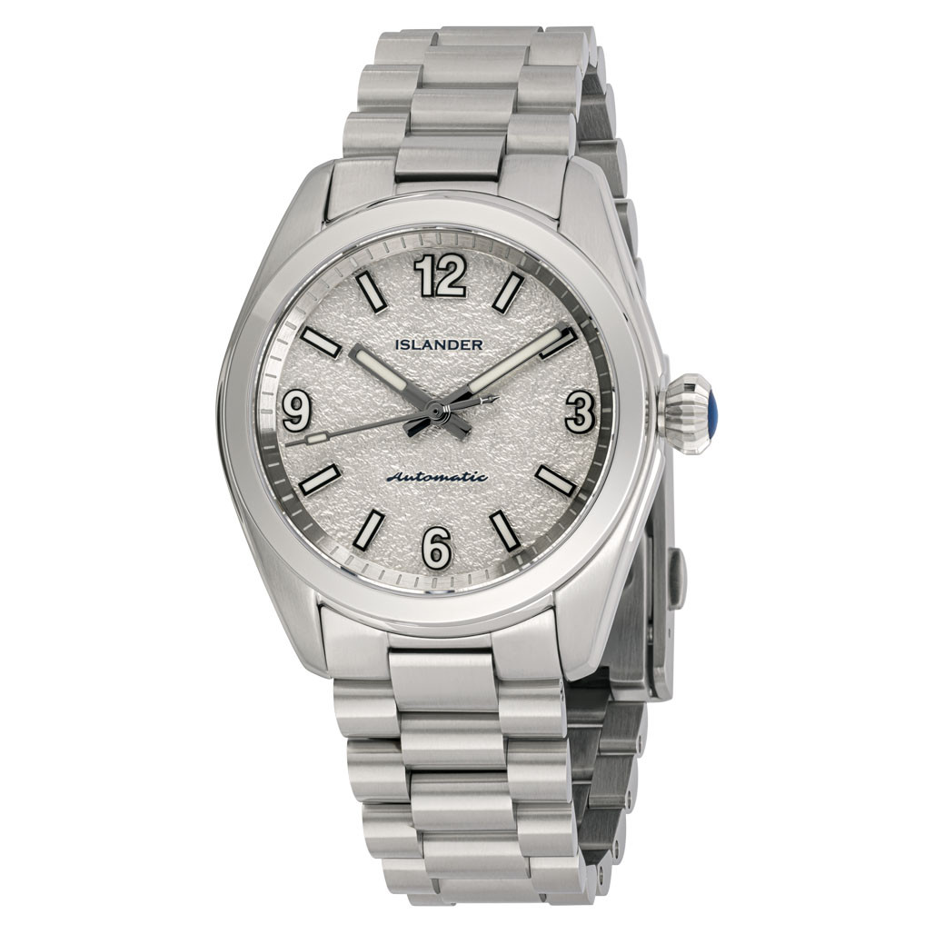 Islander Brookville Calligraphy Edition Watch with Silver Parchment Dial #ISL-319 selected view