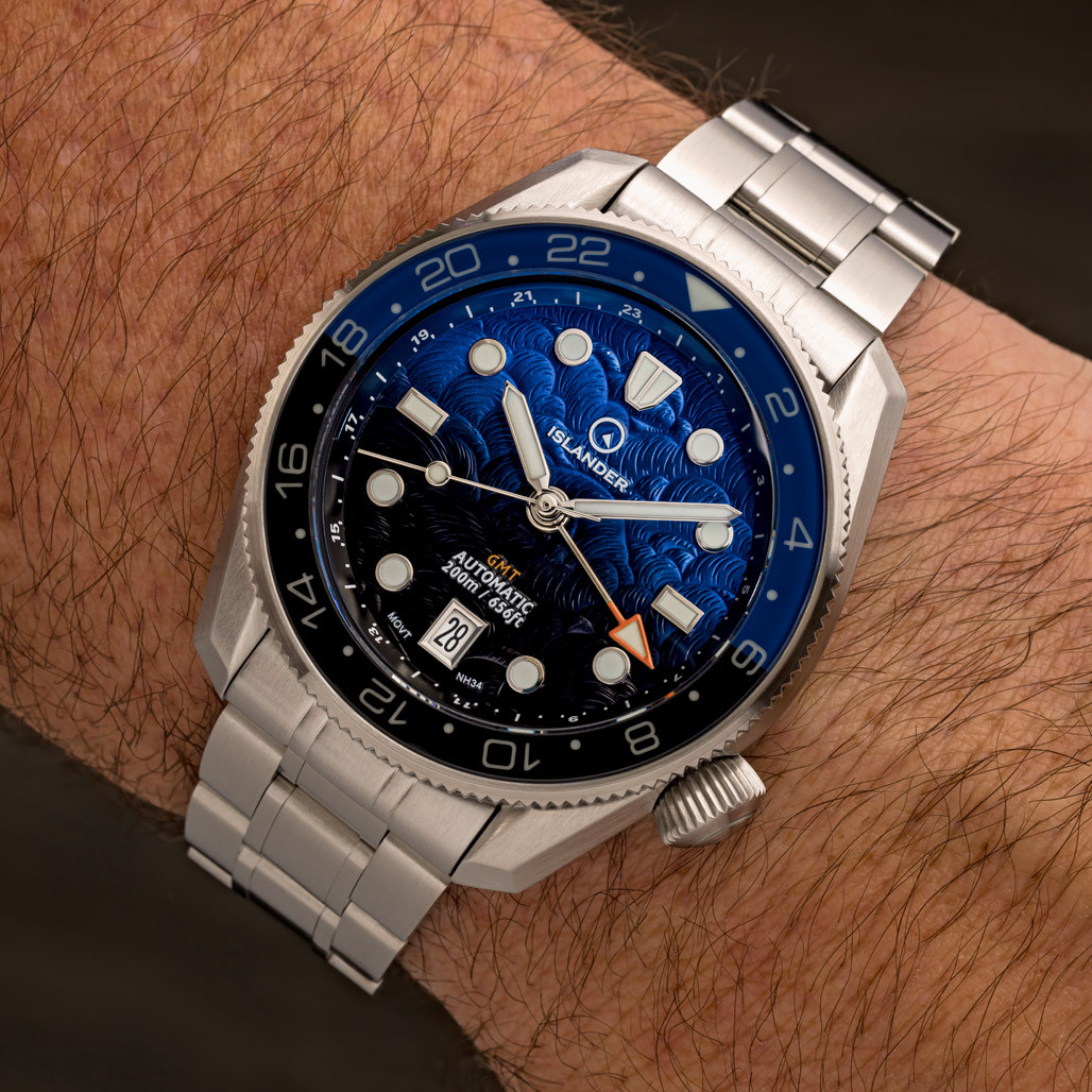 Islander JFK Automatic GMT Watch with Batman Dial #ISL-338 thumbnail 4