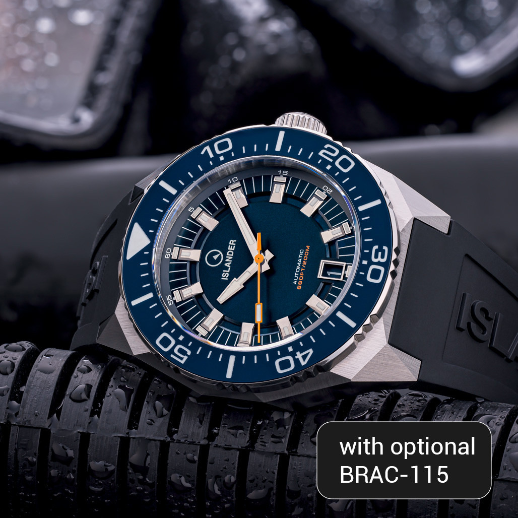 Islander Kings Point Dive Watch with Midnight Blue Dial #ISL-270 thumbnail 3