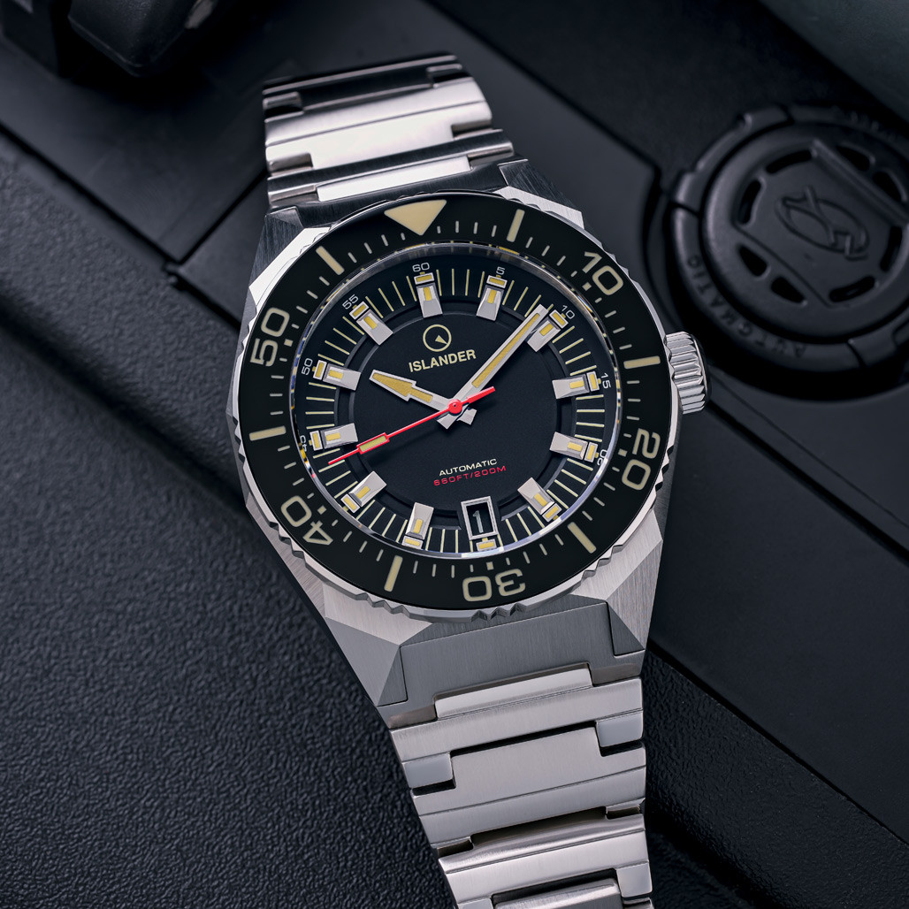 Islander Kings Point Dive Watch with Raven Black Dial #ISL-268 thumbnail 2