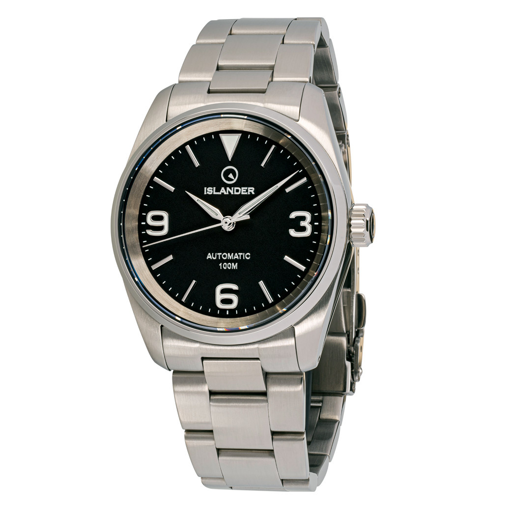 Islander Manhasset 36mm Automatic Watch with Black Dial #ISL-145 selected view