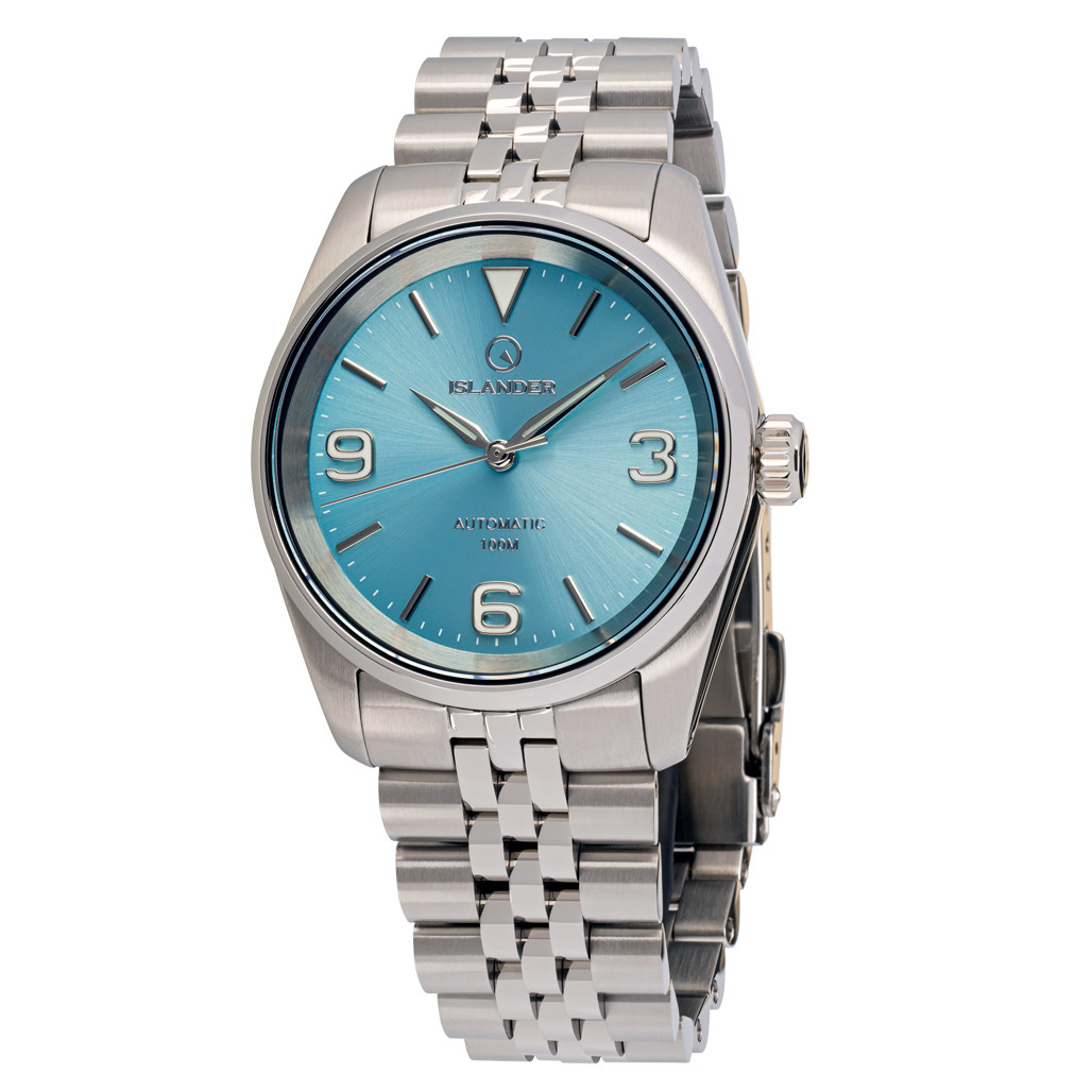 Islander Manhasset 36mm Automatic Watch with Ice Blue Dial #ISL-148 selected view