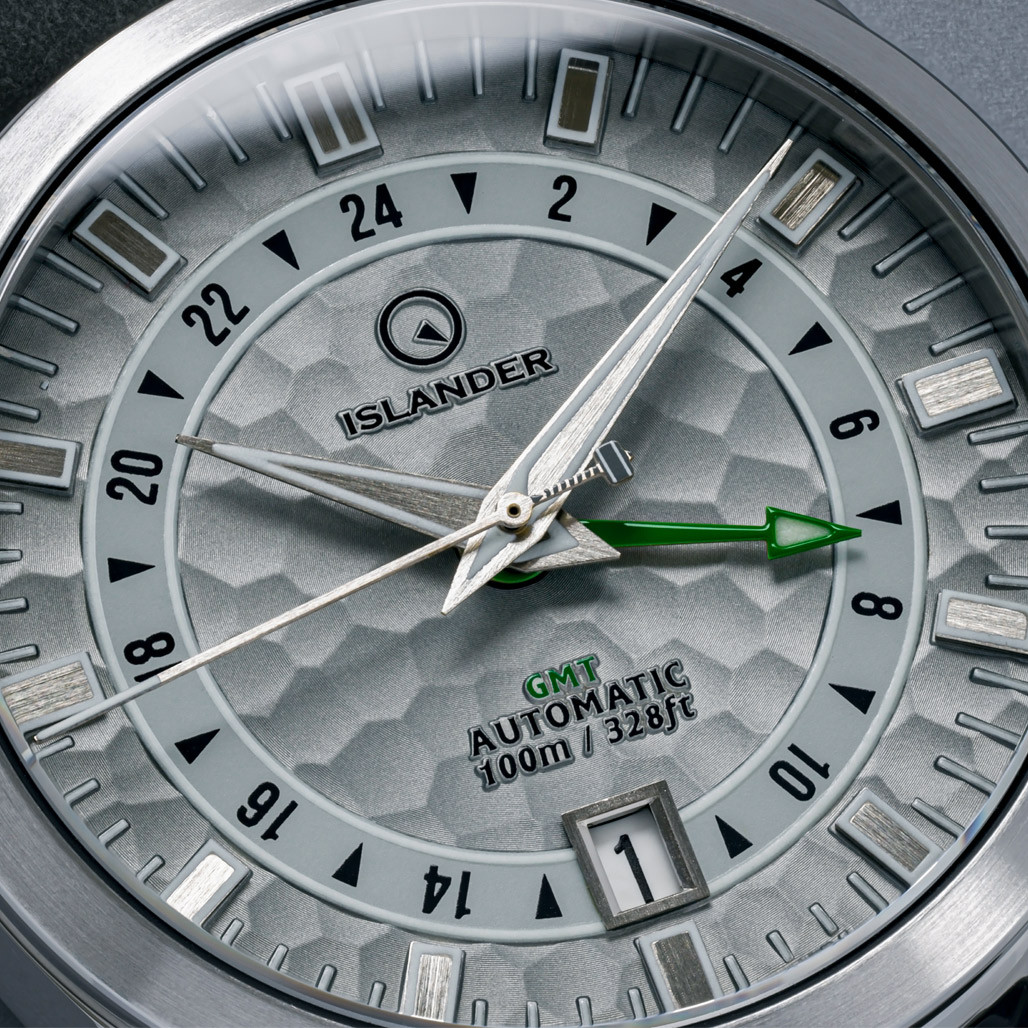 Islander Melville GMT with Grey Hammer Dial #ISL-212 thumbnail 4