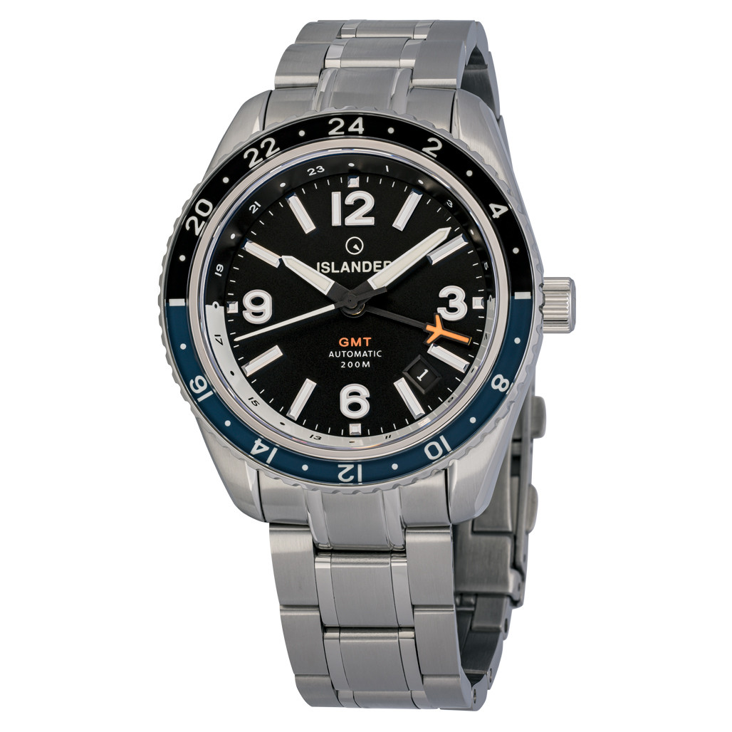 Islander Republic Traveler GMT Watch with Black Dial #ISL-276 selected view