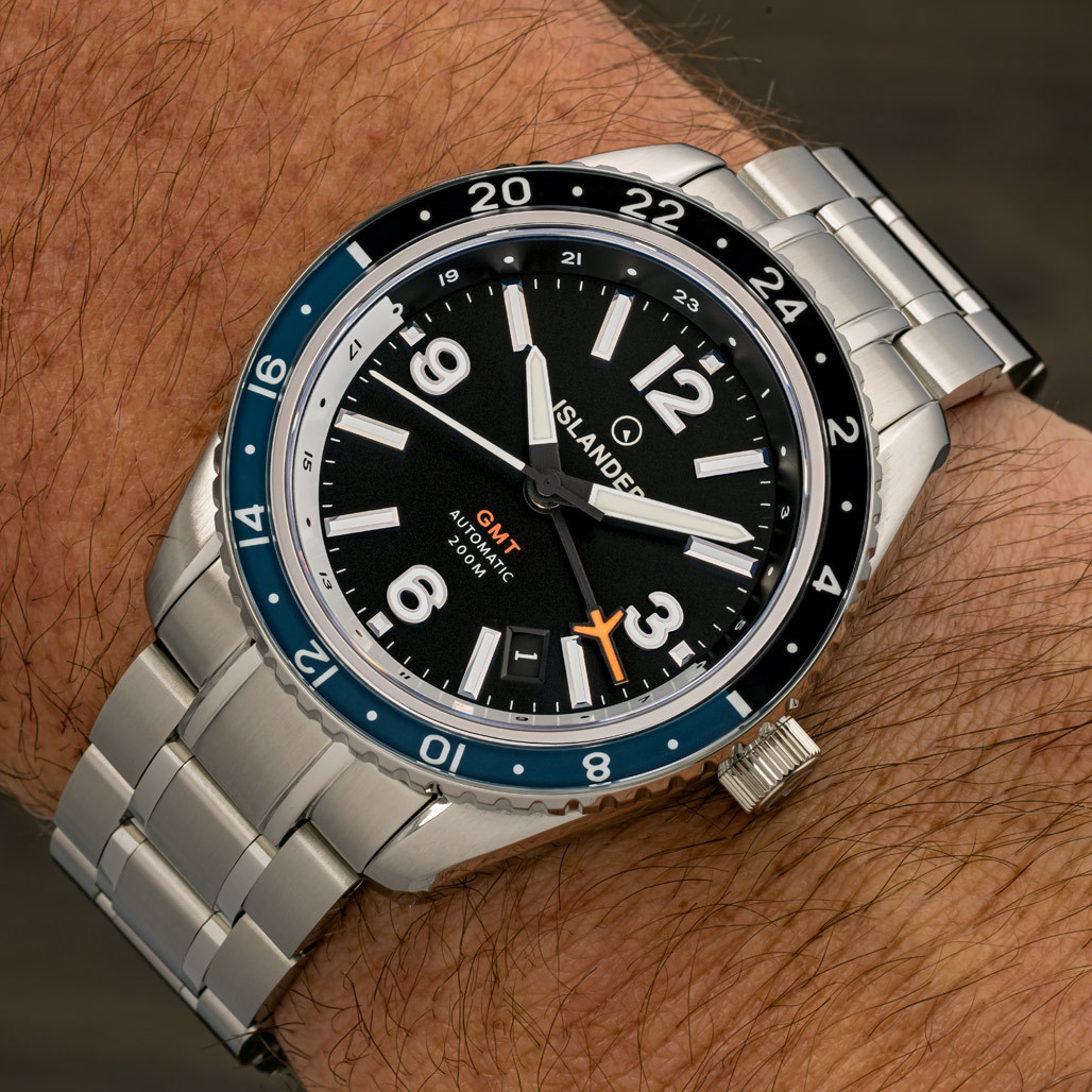 Islander Republic Traveler GMT Watch with Black Dial #ISL-276 thumbnail 3