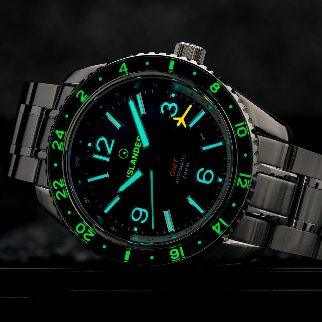 Islander Republic Traveler GMT Watch with Black Dial #ISL-276 thumbnail 4