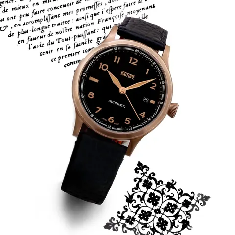 Old Radium ˜Black Ink Bronze™ x Espiral do Tempo