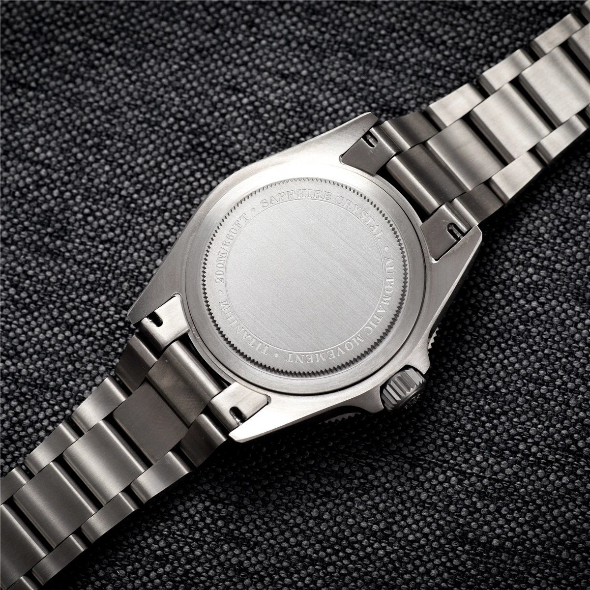 IX&DAO JD-X02T 39mm Men's Automatic Mechanical Watches Diving Vintage Titanium Watch Top Sapphire 200m Waterproof Clock BGW-9 IXDAO X02T thumbnail 3