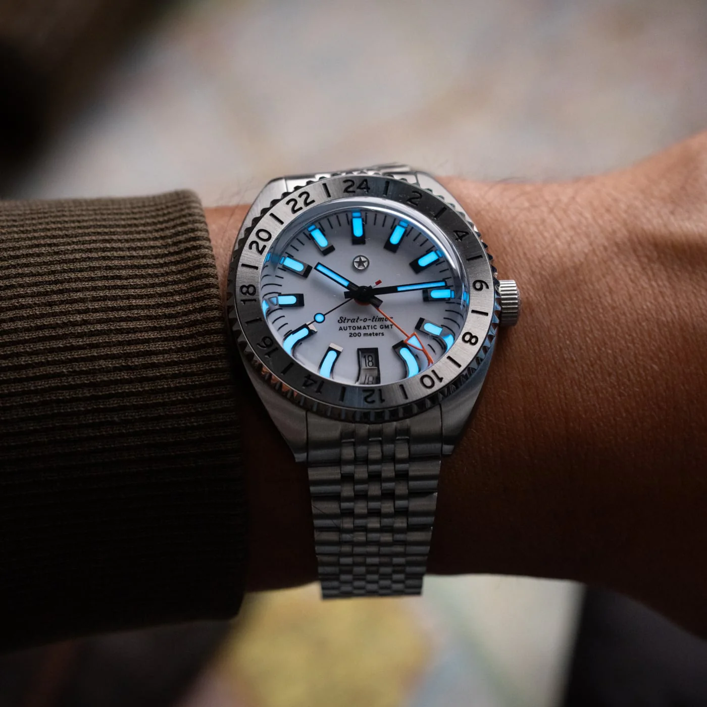 Strat-o-timer Frontier GMT: Alpine thumbnail 2