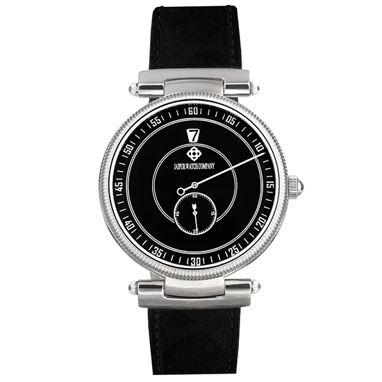 Couple Jumping Hour Watch - Black thumbnail 3