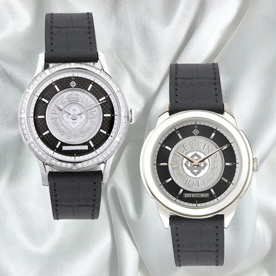 Couple Coin Timepieces - Silver thumbnail 2