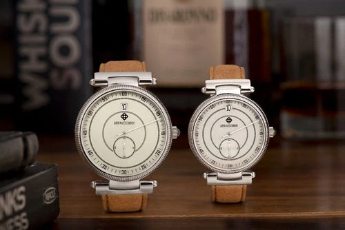 Couple Jumping Hour Watch - Off White thumbnail 2