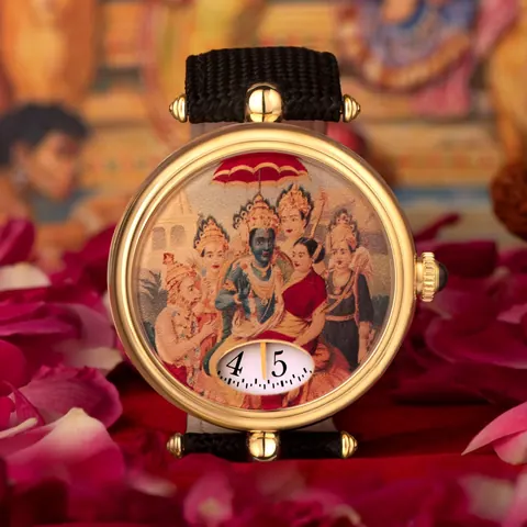Lord Ram Panchayatan Automatic Watch