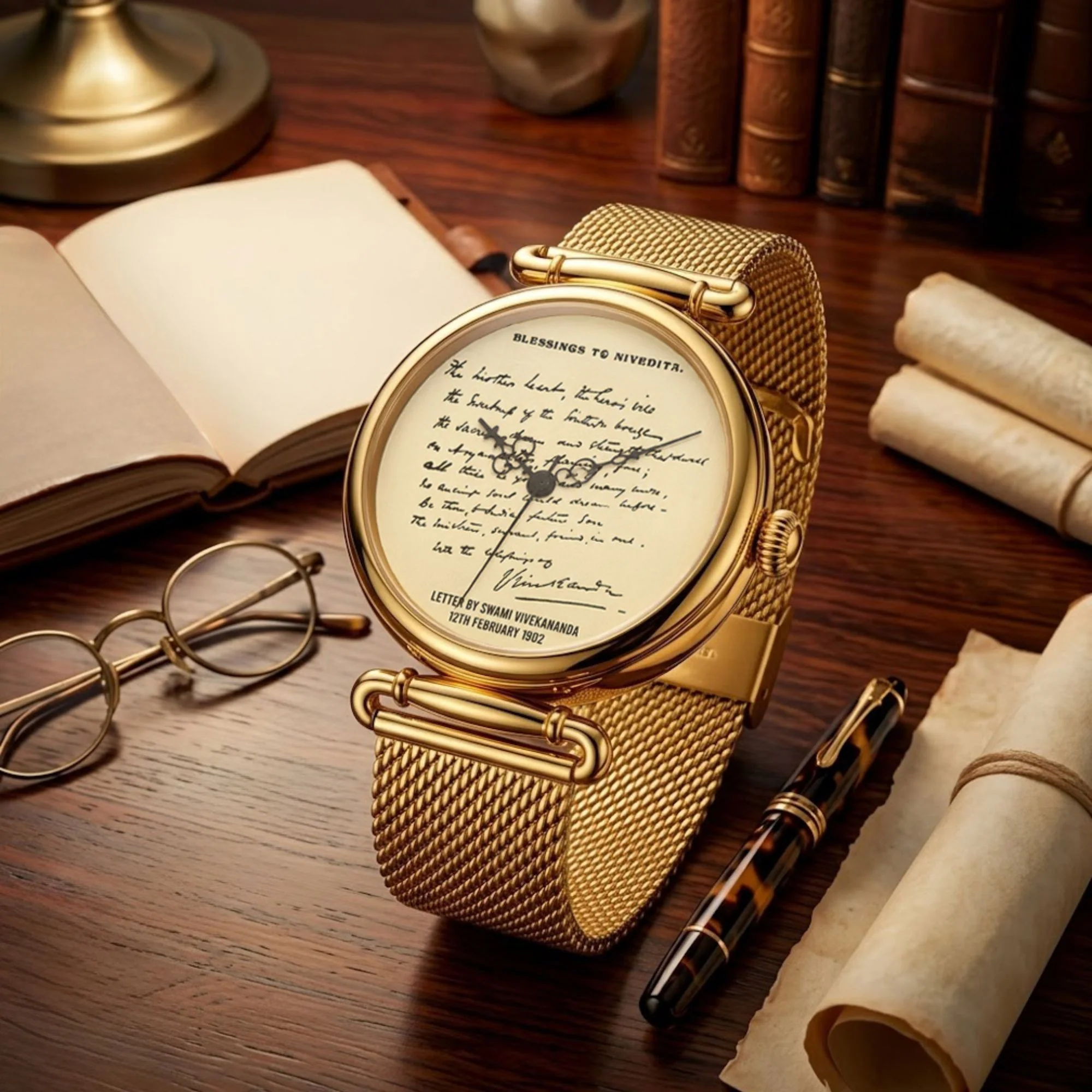 Swami Vivekananda Automatic Watch thumbnail 2