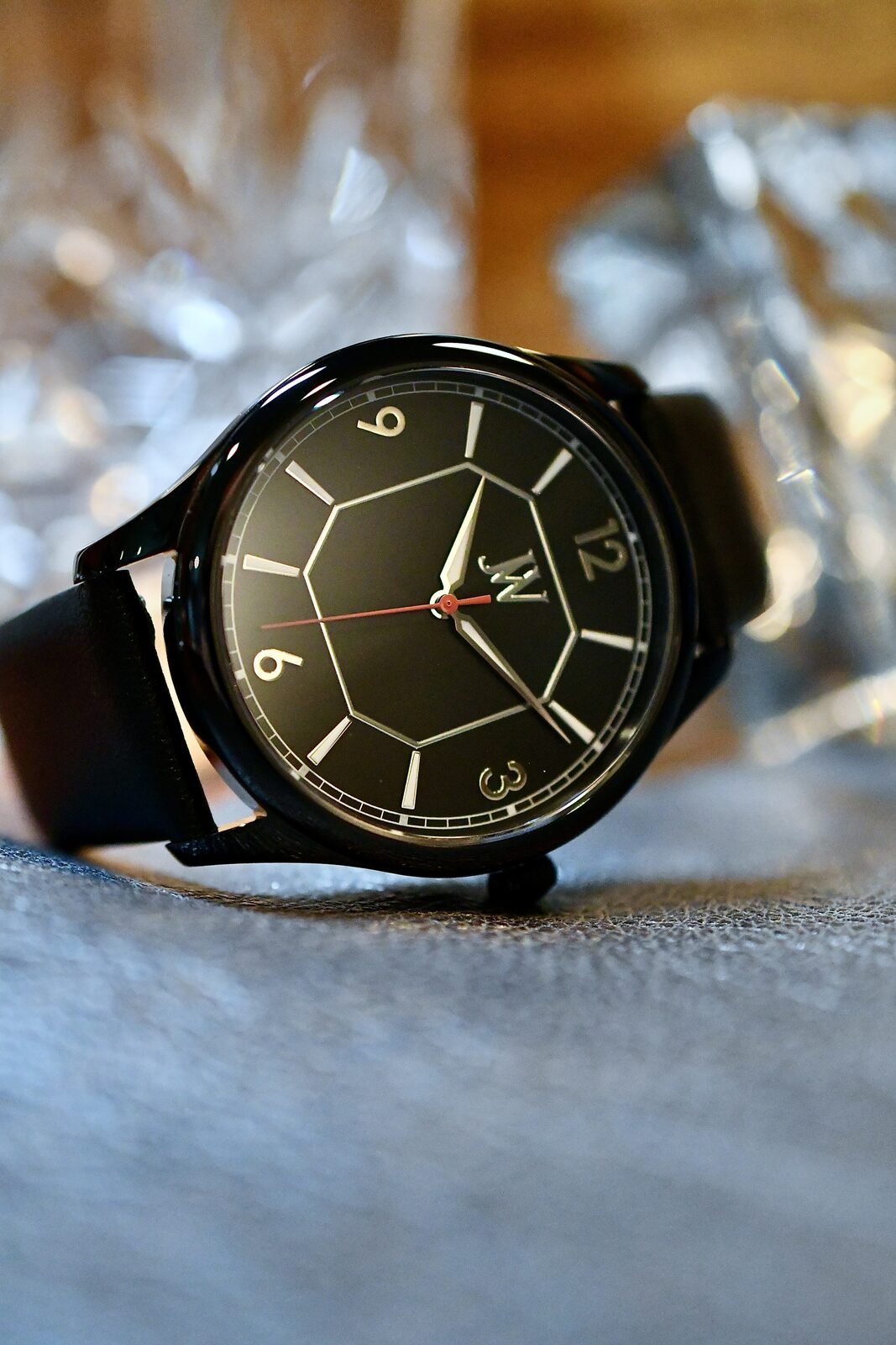 The New Deco TND-761 First Edition — Black Dial / Gold Accent selected view